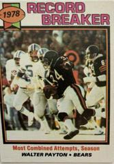 Walter Payton [Record Breaker] Football Cards 1979 Topps Prices