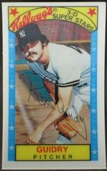Ron Guidry [Hits 397] #11 Baseball Cards 1979 Kellogg's Prices