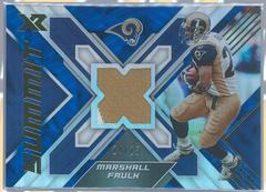 Marshall Faulk [Blue] #SS-8 Football Cards 2022 Panini XR Summit Swatches Prices