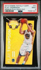 Klay Thompson [Platinum Gold] #31 Basketball Cards 2014 Panini Totally Certified Prices