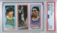 Maravich, Free, Johnson Basketball Cards 1980 Topps Prices
