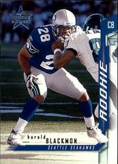 Harold Blackmon #105 Football Cards 2001 Leaf Rookies & Stars Prices