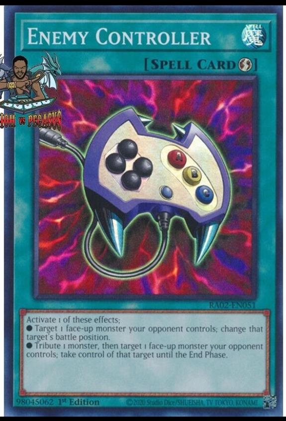 Enemy Controller [Quarter Century Secret Rare] RA02-EN051 Prices ...