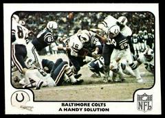 Baltimore Colts [A Handy Solution] Football Cards 1977 Fleer Team Action Prices