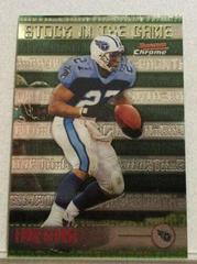 Eddie George Football Cards 1999 Bowman Chrome Stock in the Game Prices