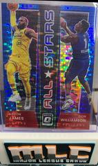 LeBron James, Zion Williamson [Blue Pulsar] Basketball Cards 2021 Panini Donruss Optic All Stars Prices