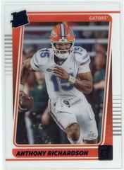 Anthony Richardson [Blue] #50 Football Cards 2023 Panini Chronicles Draft Picks Clearly Donruss Prices