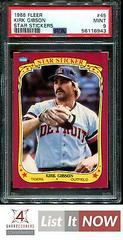Kirk Gibson Baseball Cards 1986 Fleer Star Stickers Prices