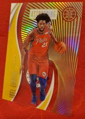 Joel Embiid [Gold] Basketball Cards 2019 Panini Illusions Astounding Prices