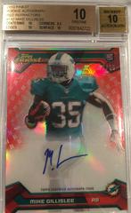 Mike Gillislee [Autograph Red Refractor] #142 Football Cards 2013 Topps Finest Prices