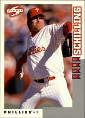 Curt Schilling #85 Baseball Cards 1998 Score Rookie Traded Prices