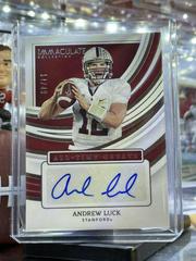 Andrew Luck Football Cards 2022 Panini Immaculate Collegiate All Time Greats Signatures Prices
