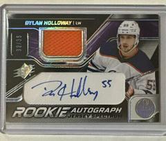 Dylan Holloway [Jersey Spectrum] #DH Hockey Cards 2022 SPx Rookie Autographs Prices