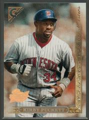 Kirby Puckett [Player's Private Issue] Baseball Cards 1996 Topps Gallery Prices