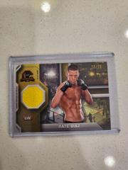 Nate Diaz [Gold] #FMR-ND Ufc Cards 2014 Topps UFC Champions Mat Relics Prices
