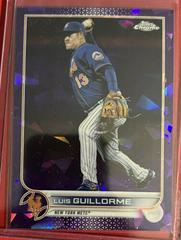 Luis Guillorme [Purple] #US107 Baseball Cards 2022 Topps Chrome Update Sapphire Prices