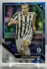 Giorgio Chiellini [Blue Inferno] Soccer Cards 2021 Topps UEFA Champions League 1st Edition Prices