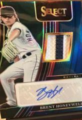 Brent Honeywell [Tri Color] #S-BH Baseball Cards 2022 Panini Select Signatures Prices