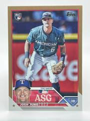 Josh Jung [Gold] #ASG-14 Baseball Cards 2023 Topps Update All Star Game Prices