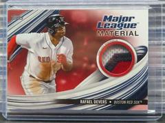 Rafael Devers [Red] #MLM-RD Baseball Cards 2023 Topps Update Major League Material Prices