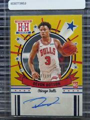 Devon Dotson [Blue] #HH-DDV Basketball Cards 2020 Panini Chronicles Hometown Heroes Rookie Autographs Prices