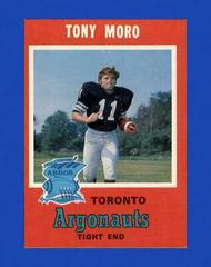 Tony Moro #11 Football Cards 1971 O Pee Chee CFL Prices