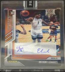 Anthony Edwards [Orange Autograph] #1 Basketball Cards 2020 Panini Instant Prices