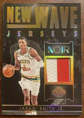 Jabari Smith Jr. [Prime] #NWJ-JSJ Basketball Cards 2022 Panini Noir New Wave Jerseys Prices