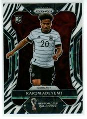 Karim Adeyemi [Choice Zebra] #111 Soccer Cards 2022 Panini Prizm World Cup Prices