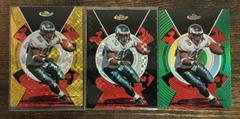 Brian Westbrook [Green Xfractor] #101 Football Cards 2005 Topps Finest Prices
