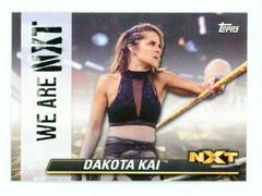 Dakota Kai Wrestling Cards 2021 Topps WWE We Are NXT Prices