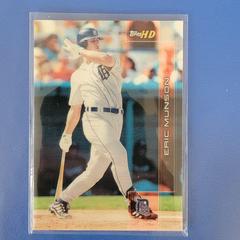 Eric Munson #3 Baseball Cards 2001 Topps H.D Prices
