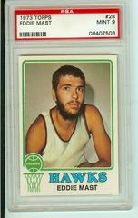 Eddie Mast #28 Basketball Cards 1973 Topps Prices