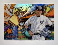 Derek Jeter [Orange] #RL-1 Baseball Cards 2022 Stadium Club Chrome Trophy Hunters Prices
