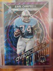 Earl Campbell [Purple] Football Cards 2022 Panini Mosaic Overdrive Prices