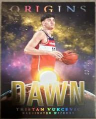 Tristan Vukcevic [Gold] #10 Basketball Cards 2023 Panini Origins Dawn Prices