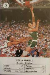 Kevin McHale #3 Basketball Cards 1988 Fournier Estrellas Prices