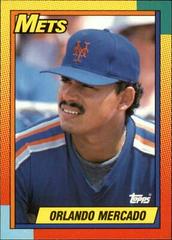 Orlando Mercado #73T Baseball Cards 1990 Topps Traded Prices