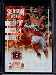 A.J. Green [Cracked Ice Ticket] #82 Football Cards 2016 Panini Contenders Prices