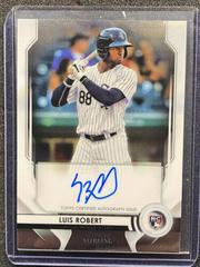Luis Robert Baseball Cards 2020 Bowman Sterling Rookie Autographs Prices