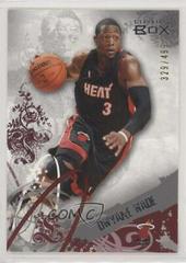 Dwayne Wade [Red] #10 Basketball Cards 2006 Topps Luxury Box Prices