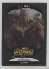 Josh Brolin as Thanos [Black Rainbow] #74 Marvel 2022 Allure Prices