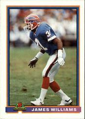 James Williams Football Cards 1991 Bowman Prices