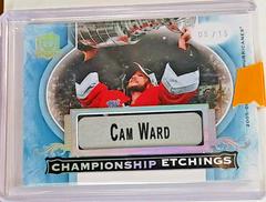 Cam Ward Hockey Cards 2020 Upper Deck The Cup Championship Etchings Prices