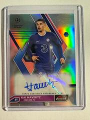 Kai Havertz Soccer Cards 2022 Topps Finest UEFA Club Competitions Autographs Prices