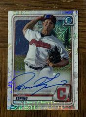 Daniel Espino Baseball Cards 2020 Bowman Chrome Mega Box Mojo Autographs Prices