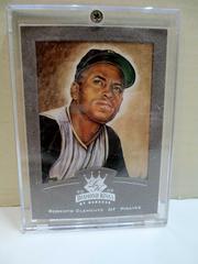 Roberto Clemente [Framed Portraits Silver] #125 Baseball Cards 2002 Donruss Diamond Kings Prices