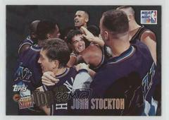 John Stockton Basketball Cards 1997 Topps Inside Stuff Prices