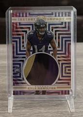 Kyle Hamilton [Gold] #II-KH Football Cards 2022 Panini Illusions Instant Impact Prices