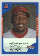 Vladimir Guerrero [Refractor] Baseball Cards 2005 Bowman Chrome Prices
